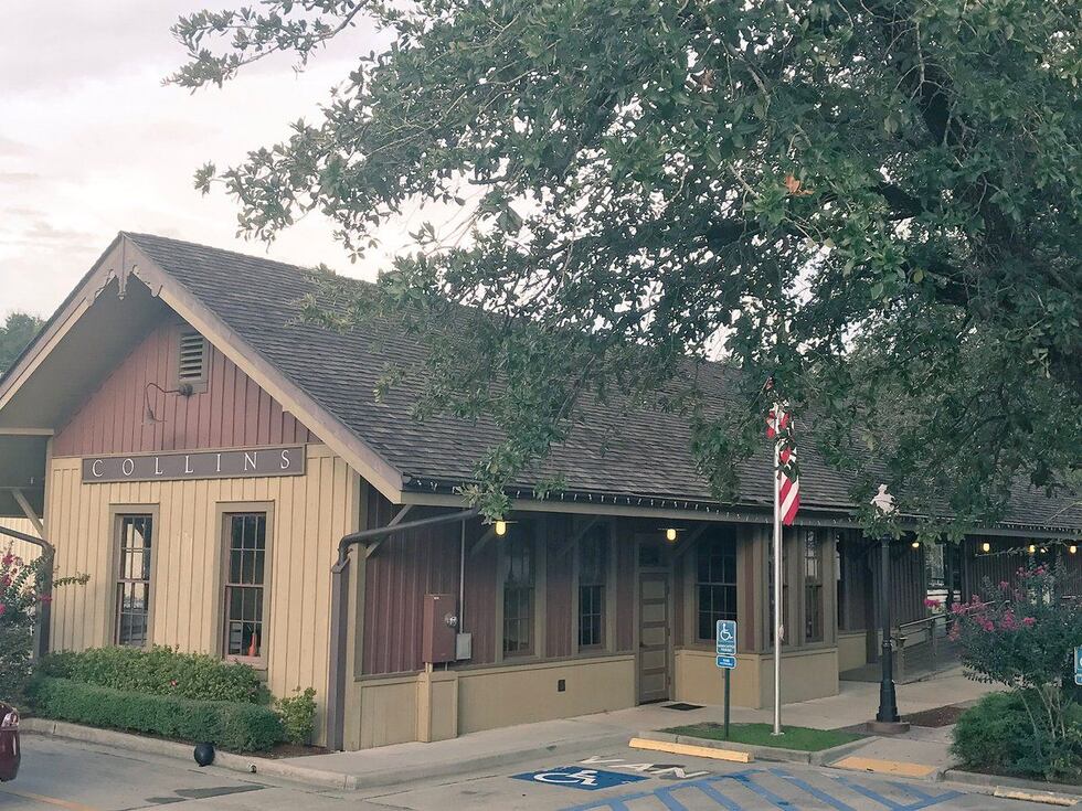 Collins Train Depot; (Photo source: WDAM)