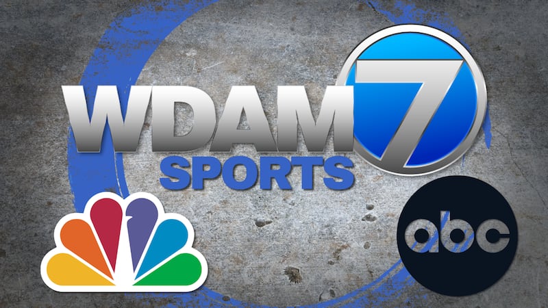 A list of WDAM 7's weekend sports offering on NBC and ABC