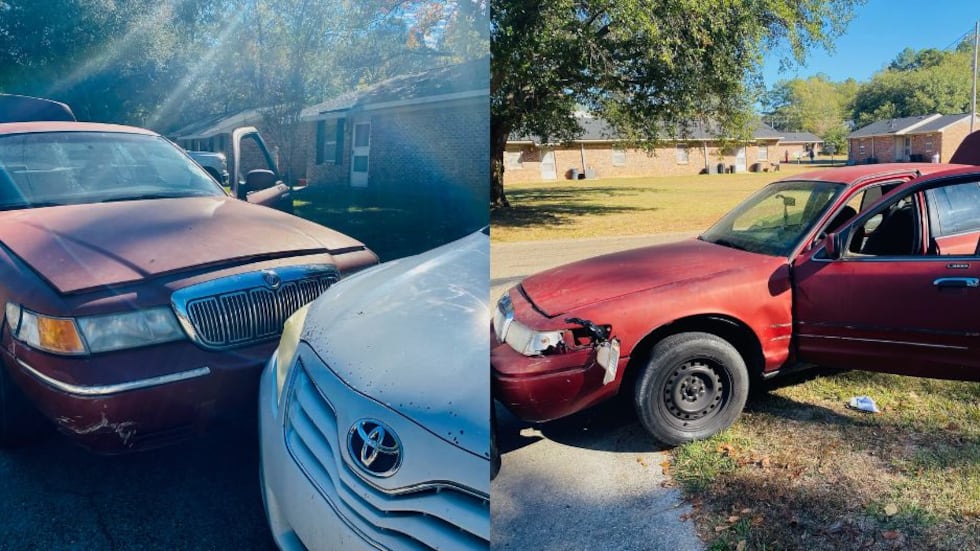 Shepherd’s vehicle hit another parked vehicle in front of a home on Windsor Court Drive,...