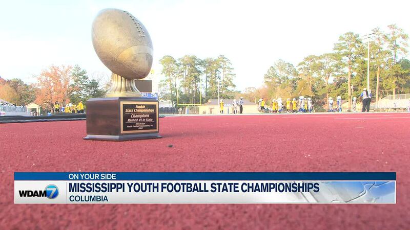 City of Columbia hosted Saturday Mississippi Youth Football Association championships