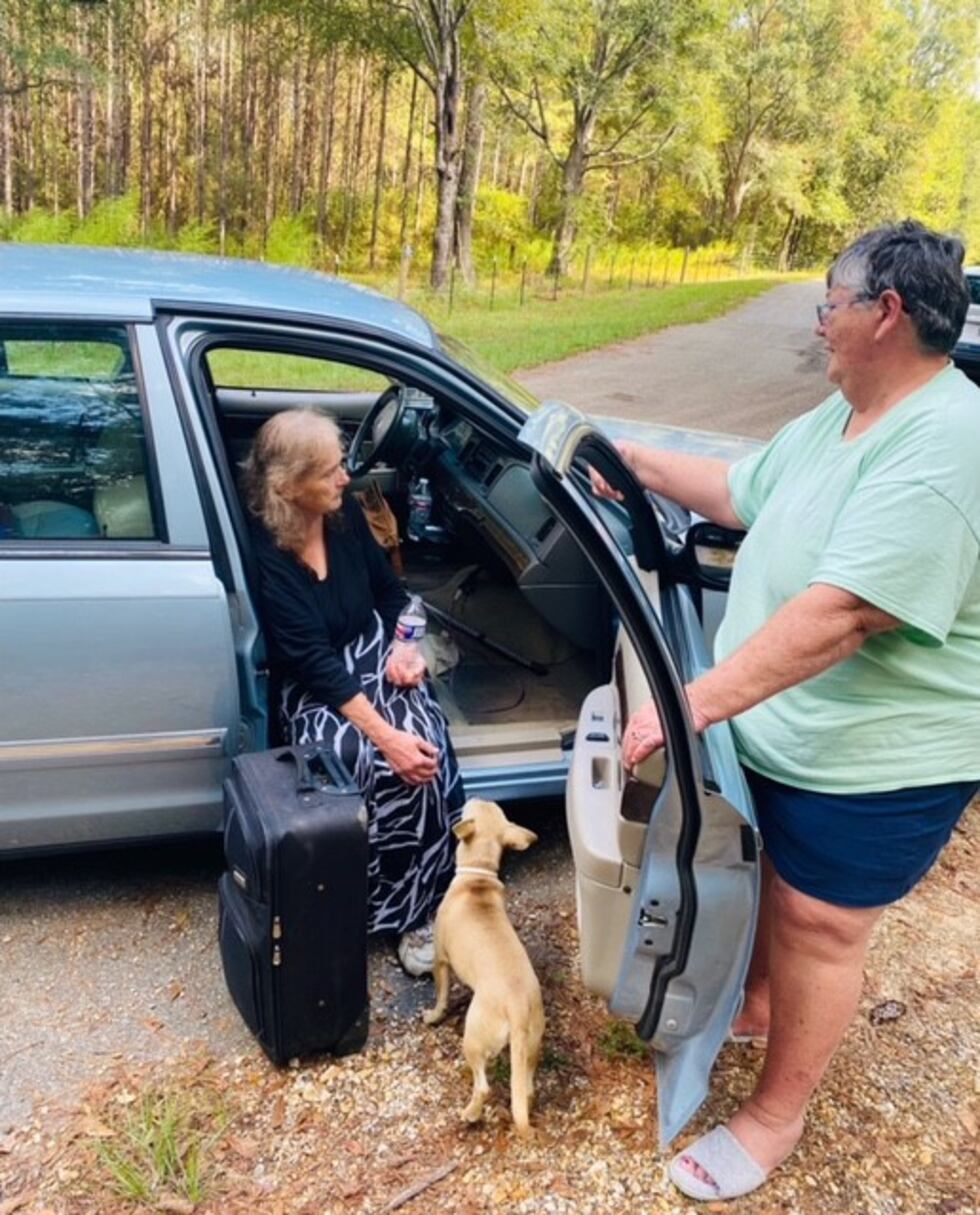 The Jones County Sheriff's Department said Sandra "Sandy" Buckingham (left) is safe after Mary...