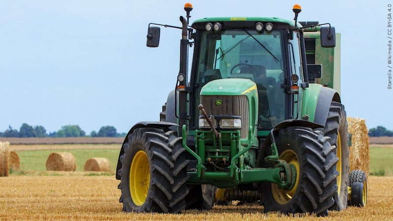 FILE - Deputies believe there was a malfunction with the front two tires, causing the tractor...