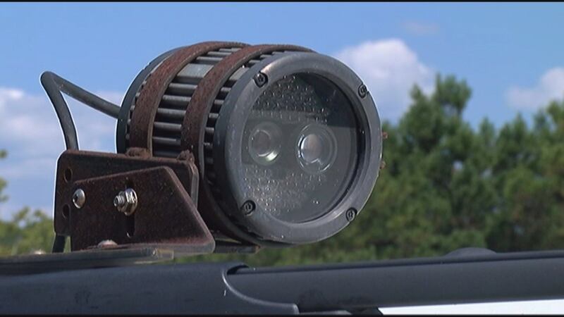 License plate reader/Photo credit: WDAM