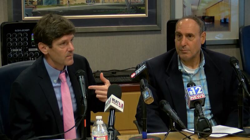 State health officials hold a press conference on COVID-19